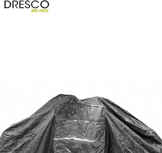 DRESCO fietshoes voor 2 fietsen polyester - Zwart