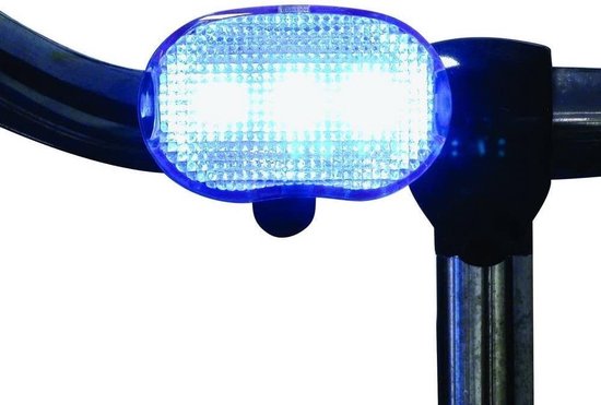 DRESCO voorlicht 3 led batterijen - Zwart