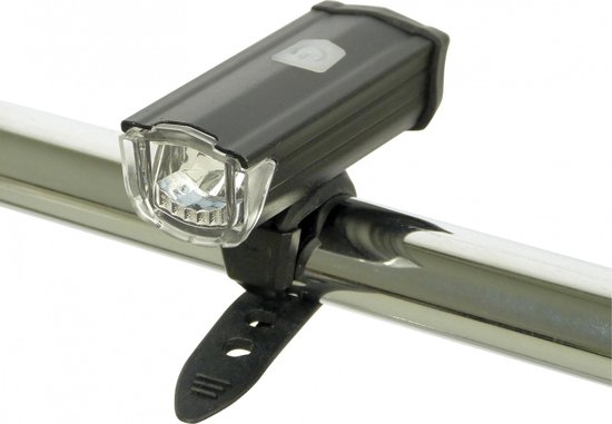 DRESCO voorlicht USB oplaadbaar led 200 lumen 3 delig - Zwart