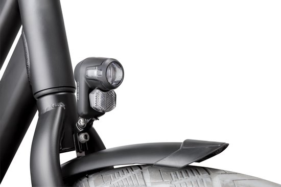 AXA voorlicht Nox City batterijen 4 lux - Zwart