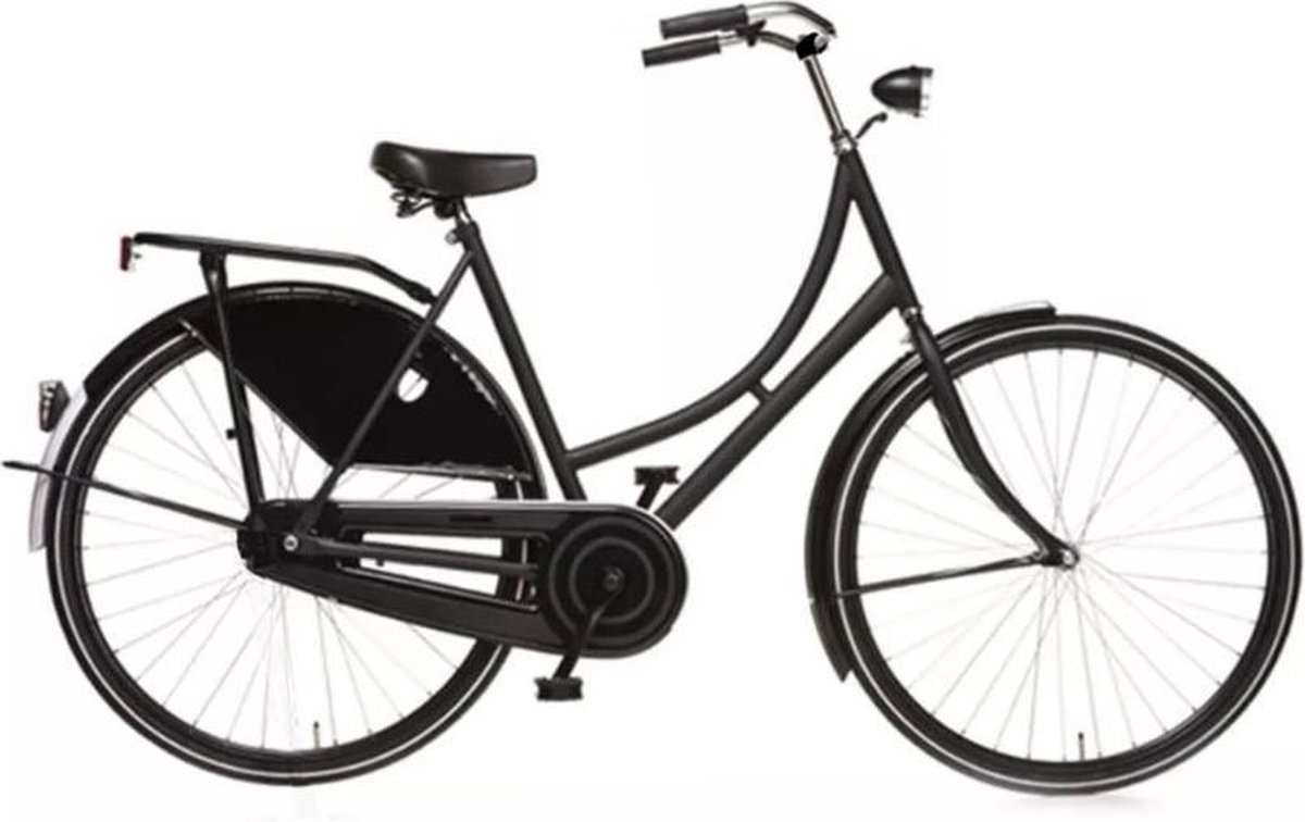 Avalon omafiets Export 28 Inch 50 cm Unisex Terugtraprem - Zwart