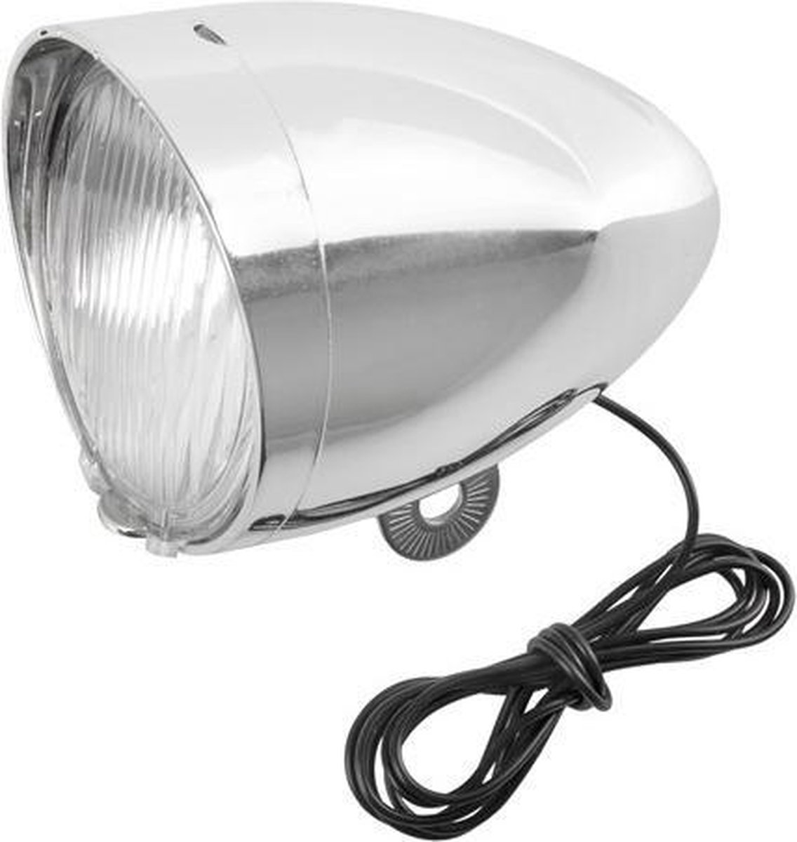 Anlun koplamp dynamo buitenaansluiting zilver - Silver
