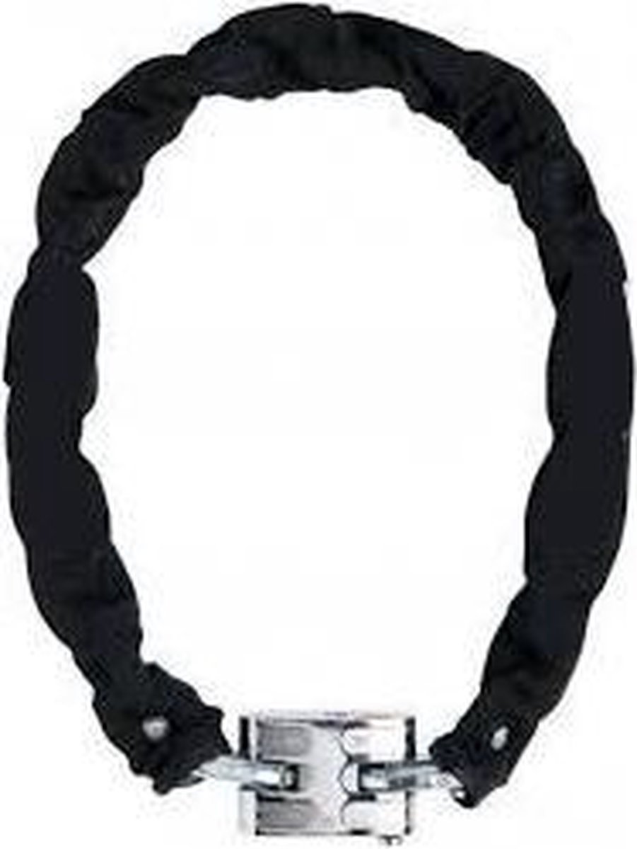 Falkx Kettingslot met nylon hoes 1200 x 8 mm - Zwart