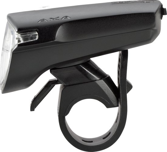 AXA koplamp EL12B Greenline 35 batterij led 7 cm - Zwart