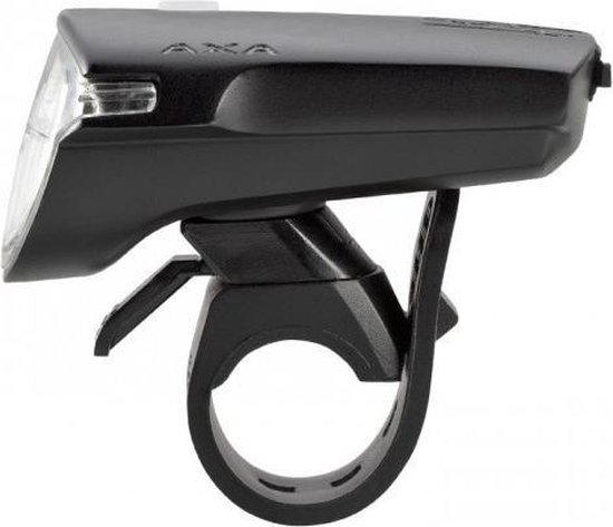 AXA koplamp EL12B Greenline 35 batterij led 7 cm - Zwart