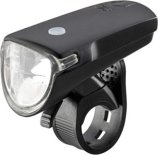 AXA koplamp EL12B Greenline 35 batterij led 7 cm - Zwart