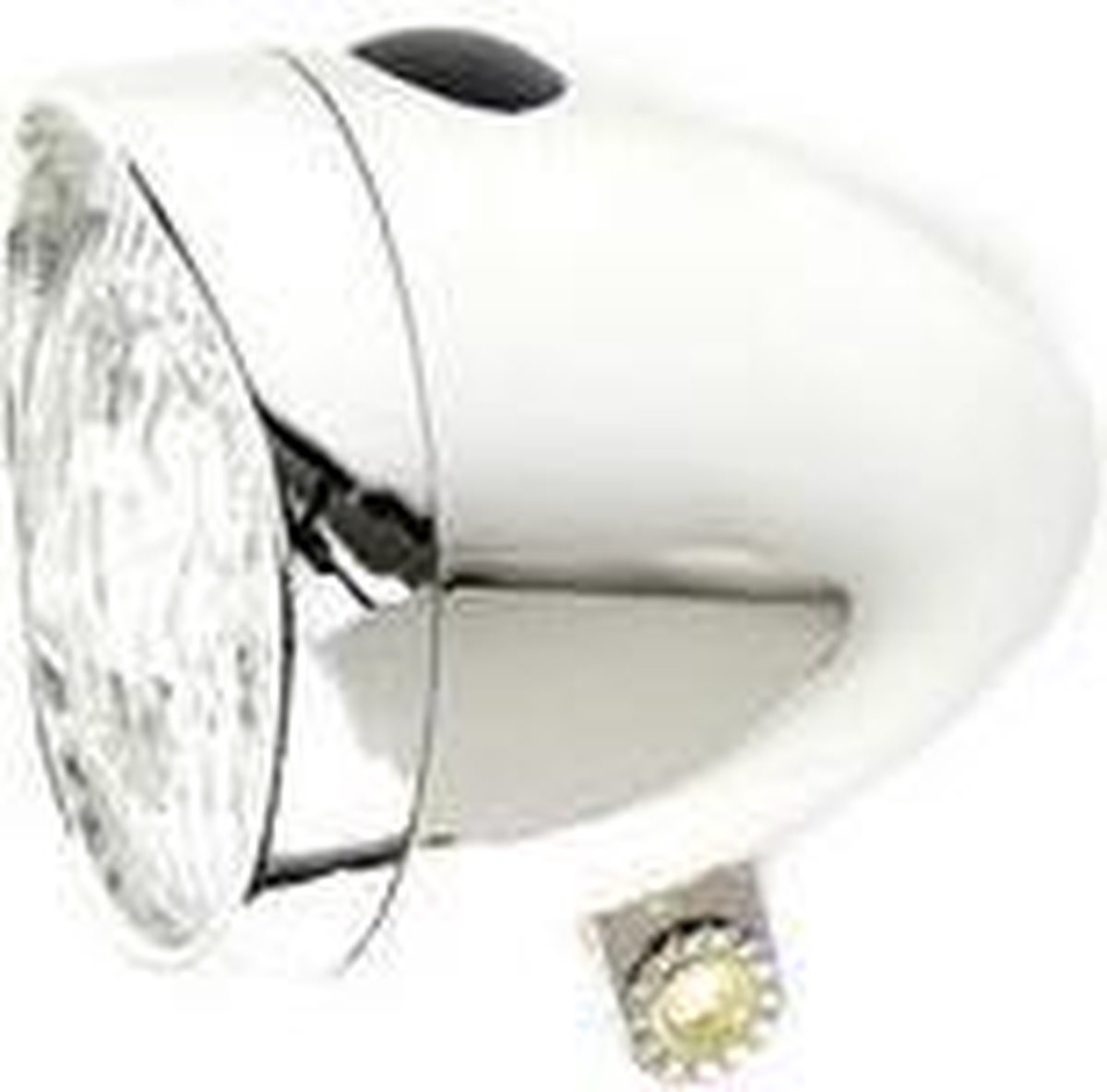 Ikzi Light koplamp Retro led batterijen zilver - Silver
