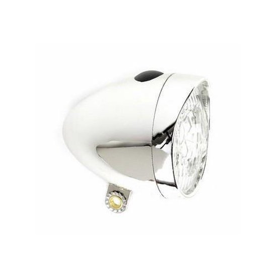 Ikzi Light koplamp Retro led batterijen zilver - Silver