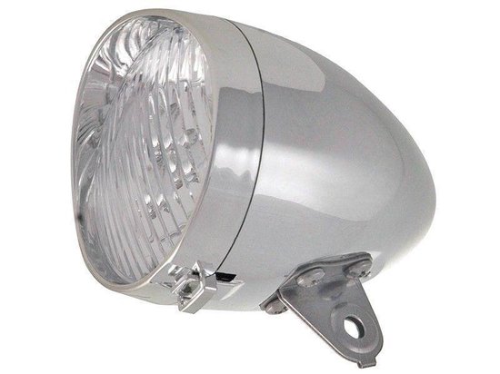 Ikzi Light koplamp Retro led batterijen zilver - Silver