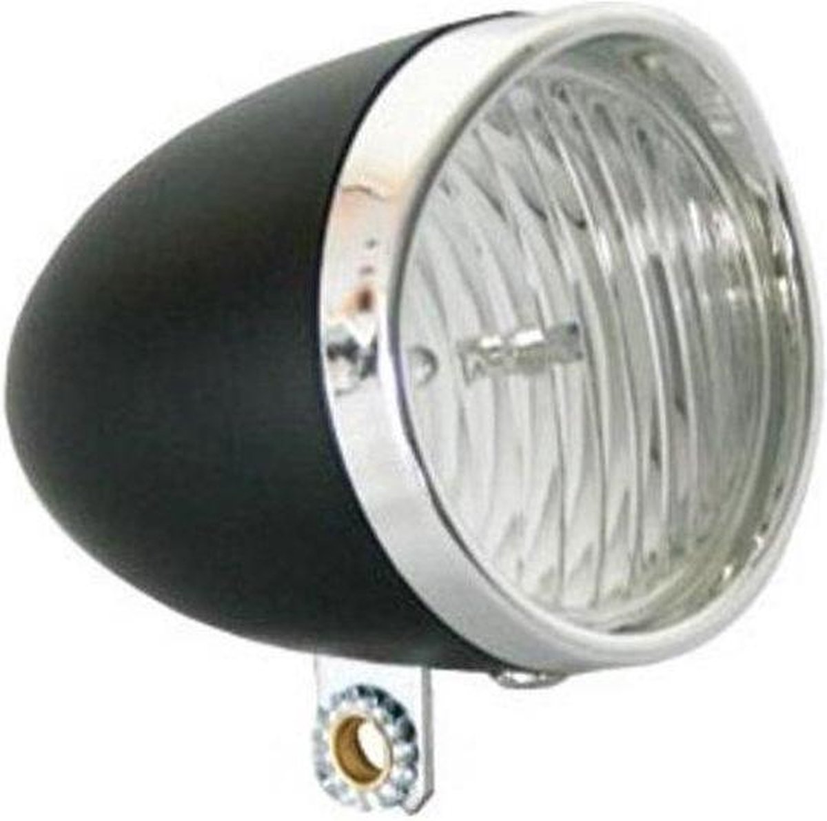Ikzi Light Koplamp Retro LED Batterij - Zwart