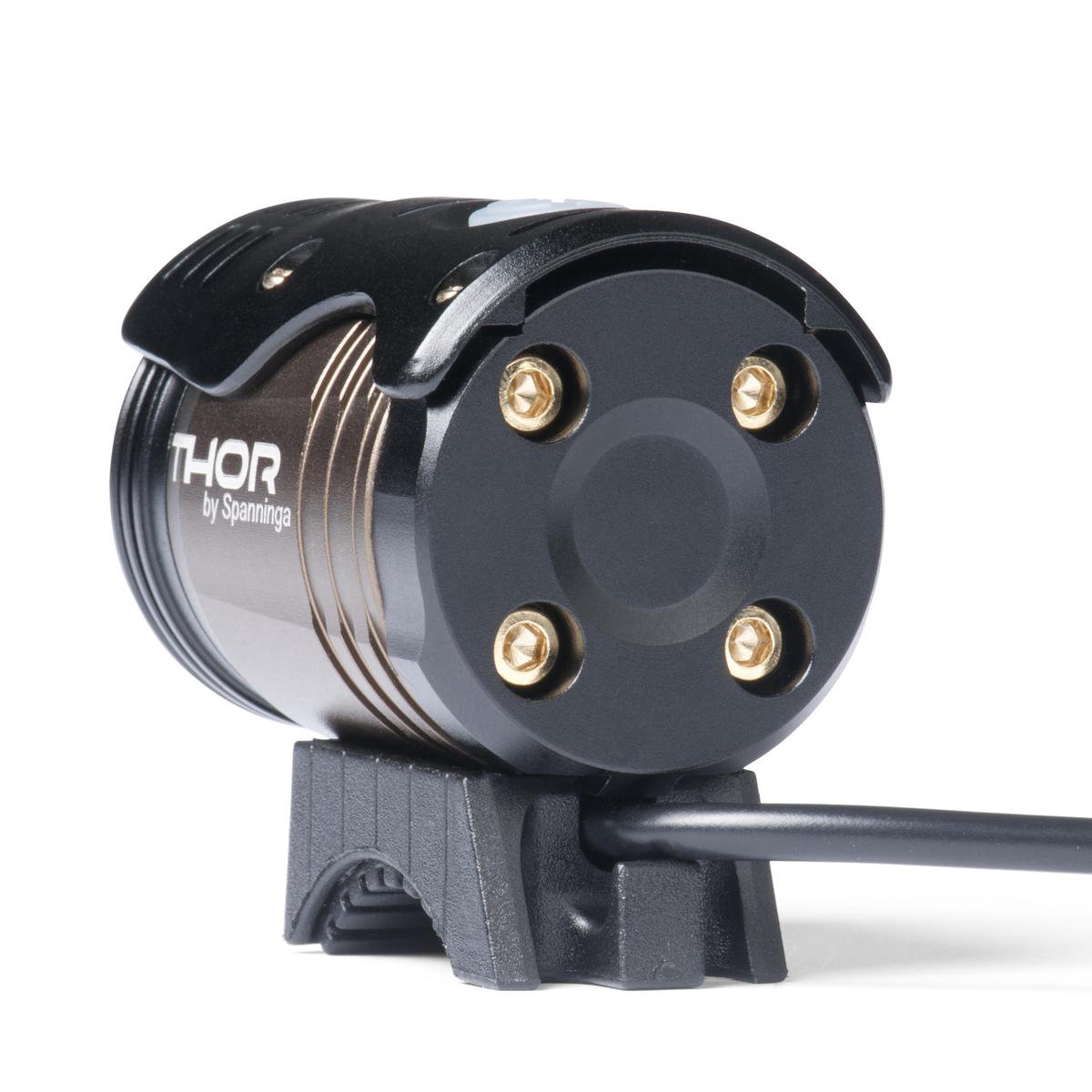 Spanninga Koplamp Thor High Power Oplaadbaar - Zwart