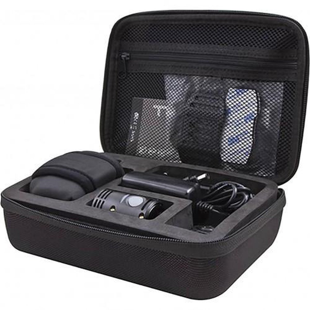 Spanninga Koplamp Thor High Power Oplaadbaar - Zwart