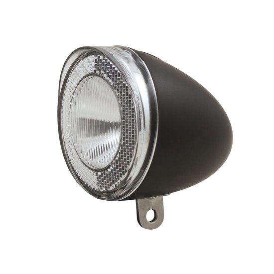 Spanninga Batterij LED koplamp Swingo XB reflectie - Zwart