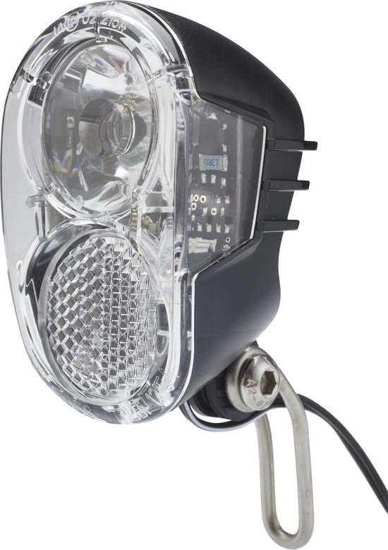 AXA Koplamp Echo LED 15 Lux auto dynamo - Zwart