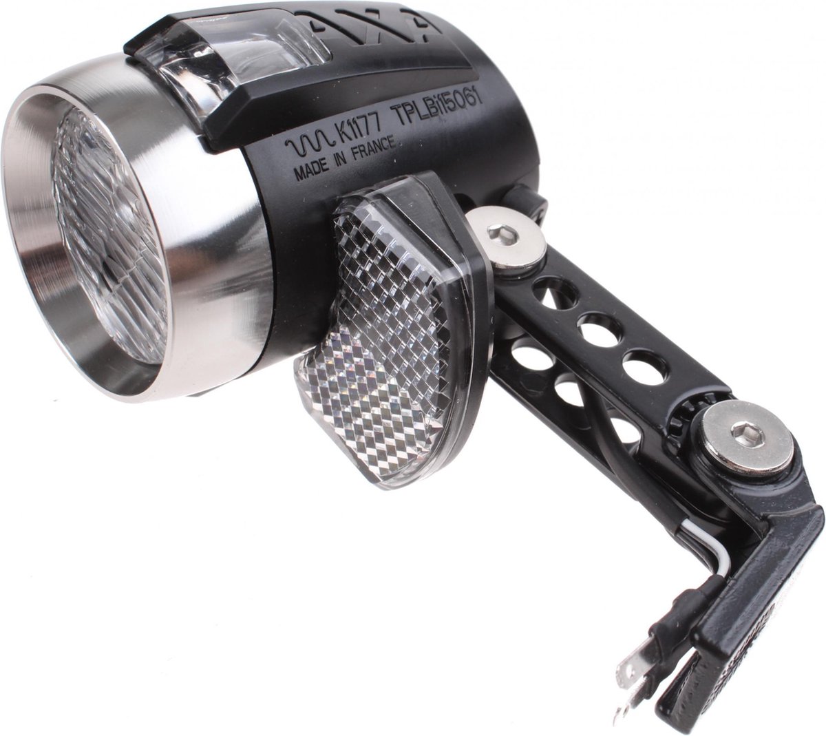 AXA Blueline Koplamp 50 Luxe T Steady Auto Dynamo - Zwart
