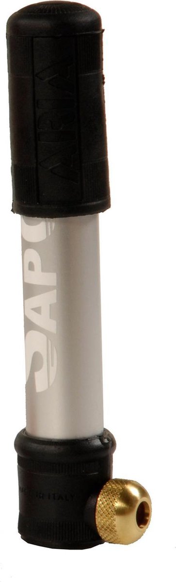 SapO Minipomp Hand Aria Aluminium HV/FV/AV Met Bevestiging - Zwart