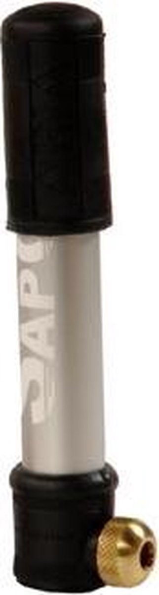 SapO Minipomp Hand Aria Aluminium HV/FV/AV Met Bevestiging - Zwart