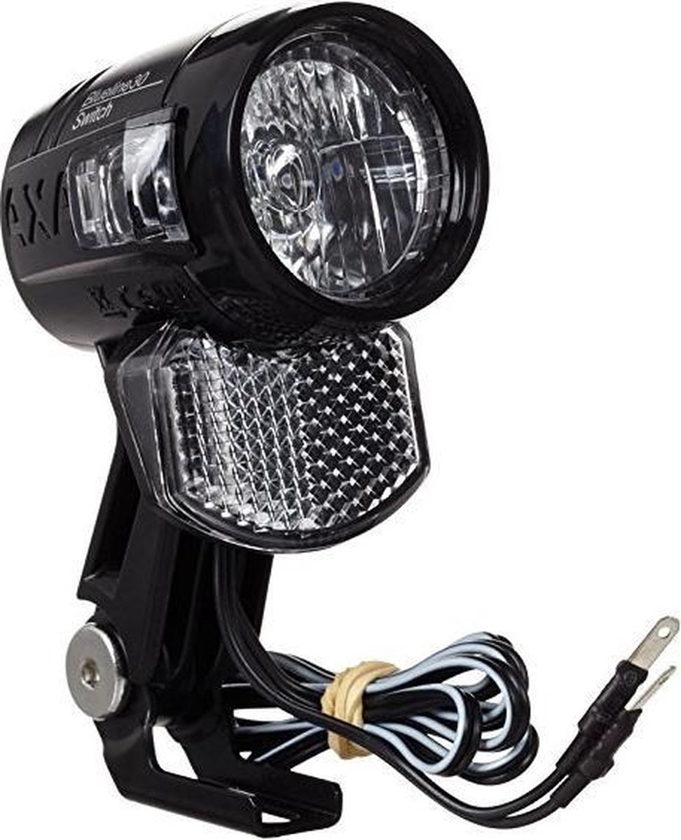 AXA Blueline koplamp 30 T Lux Steady Auto - Zwart
