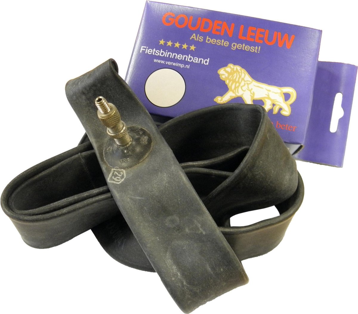 Gouden Leeuw binnenband 16 x 1 3/8 inch (37 349) DV 40 mm - Zwart