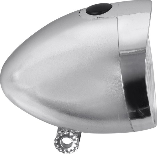 DRESCO voorlicht Classic 3 led batterijen 9 cm chroom