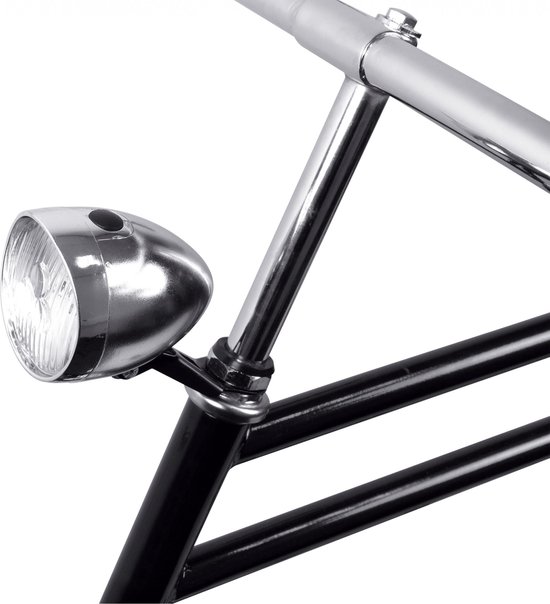 DRESCO voorlicht Classic 3 led batterijen 9 cm chroom