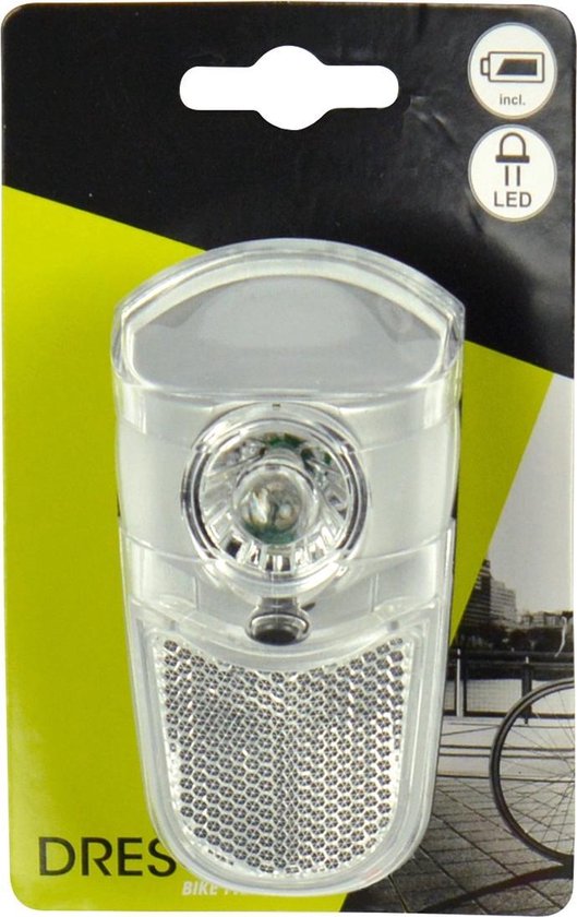 DRESCO voorlicht Tour 1 led batterijen wit/ - Grijs