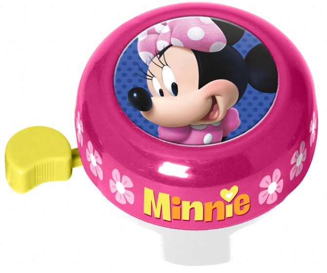 Disney fietsbel Minnie Mouse 60 mm - Roze