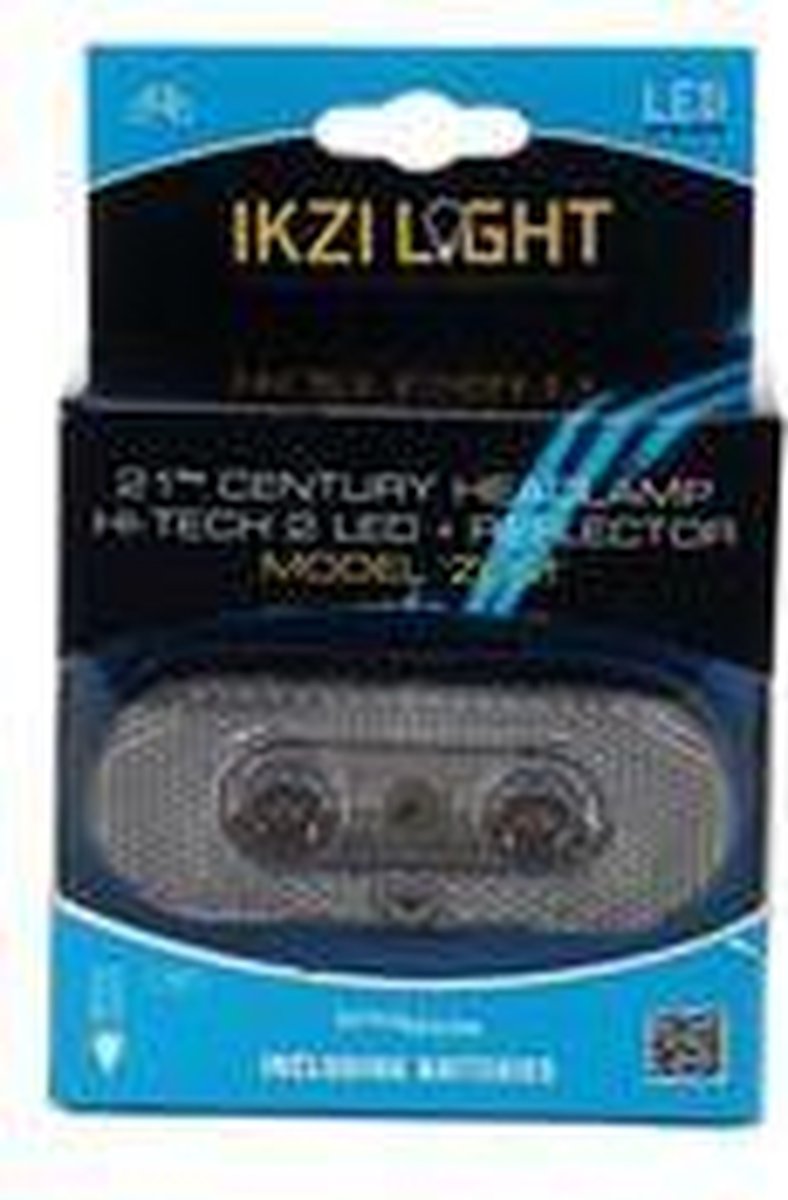 Ikzi Light retro koplamp Nero zilver - Silver