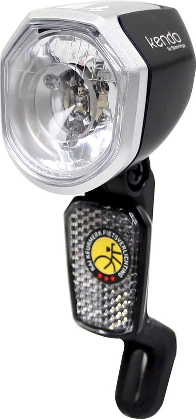 Spanninga Koplamp Kendo LED 6 36V Zilver - Zwart