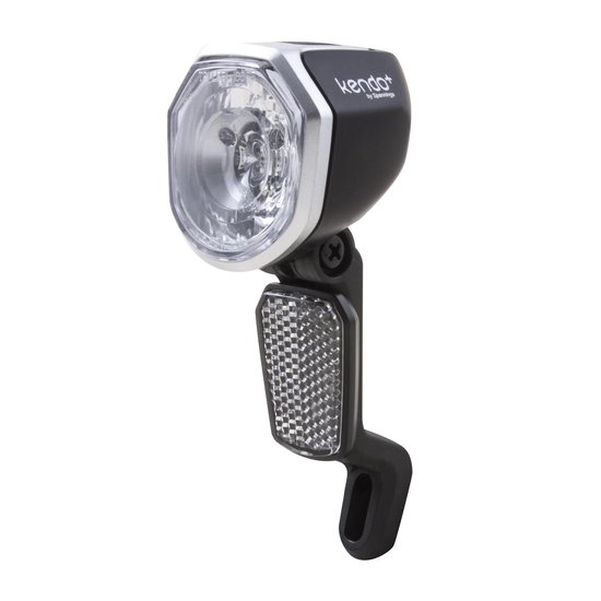 Spanninga Koplamp Kendo LED 6 36V Zilver - Zwart