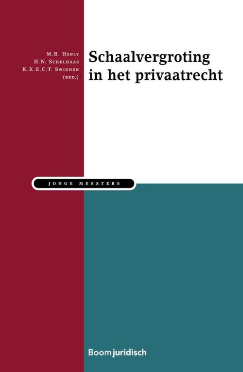 Schaalvergroting in het Privaatrecht