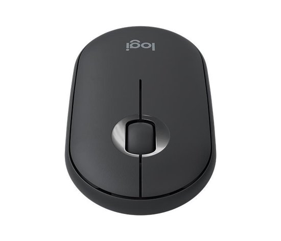 Logitech Pebble M350 Draadloze muis - Graphite - Zwart