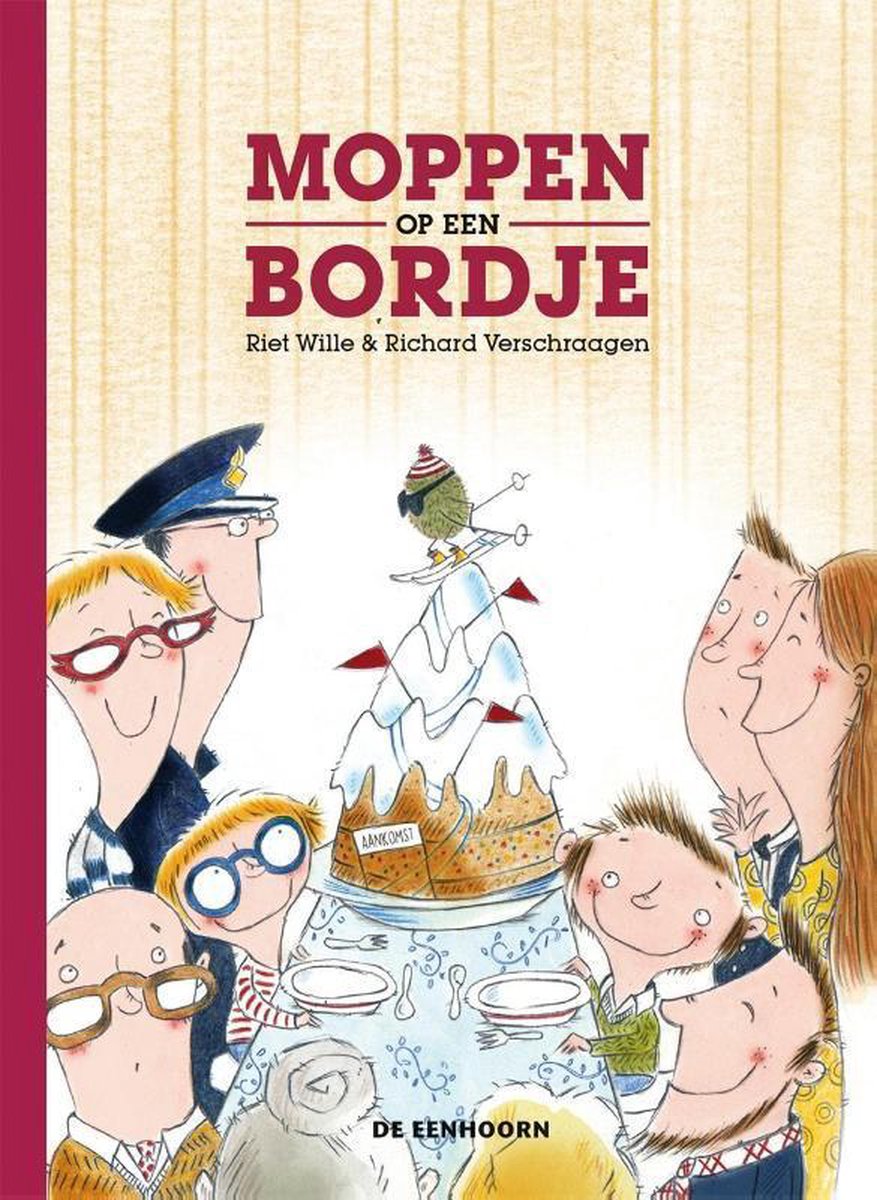 Moppen op een bordje