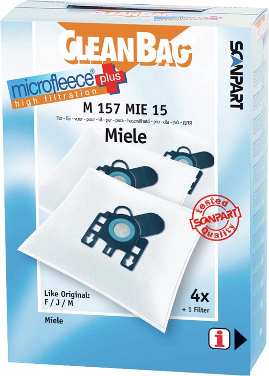 Scanpart M157MIE15 MicroFleece+ Miele F/J/M