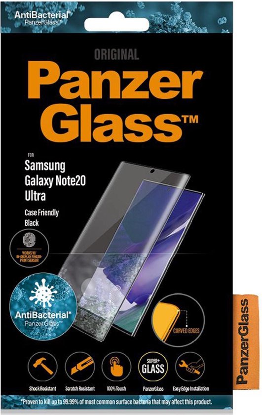 PanzerGlass Case Friendly Samsung Galaxy Note 20 Ultra Screenprotector Glas