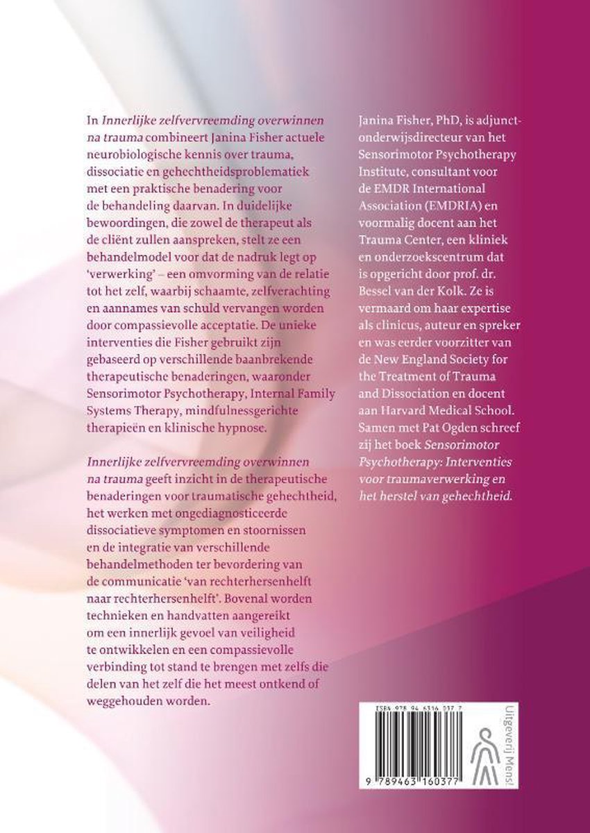 Uitgeverij Mens! Innerlijke zelfvervreemding overwinnen na trauma