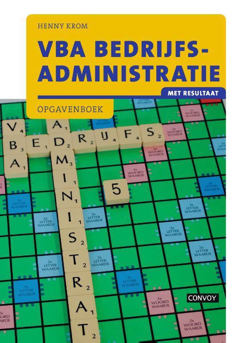 VBA Bedrijfsadministratie met resultaat