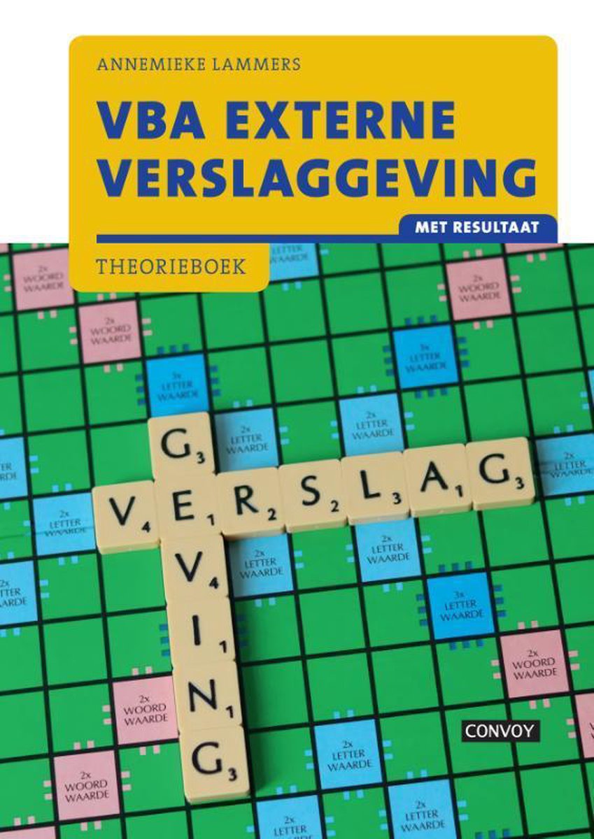 Convoy Uitgevers BV VBA Externe Verslaggeving met resultaat