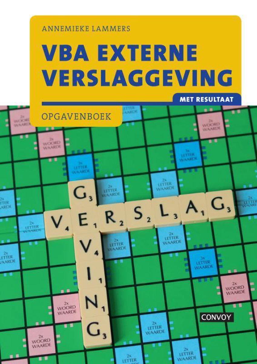 Convoy Uitgevers BV VBA Externe verslaggeving met resultaat