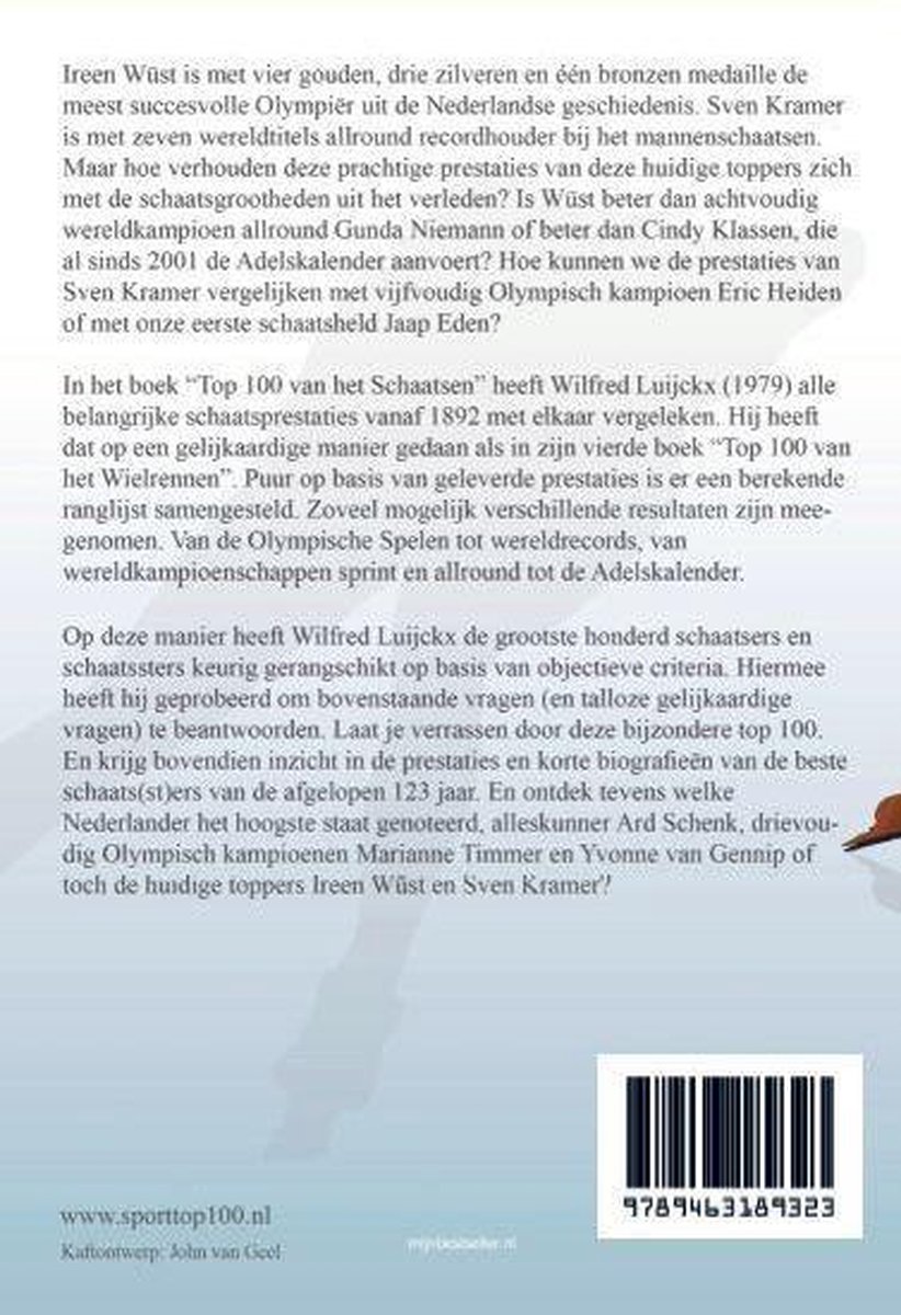 Top 100 van het schaatsen