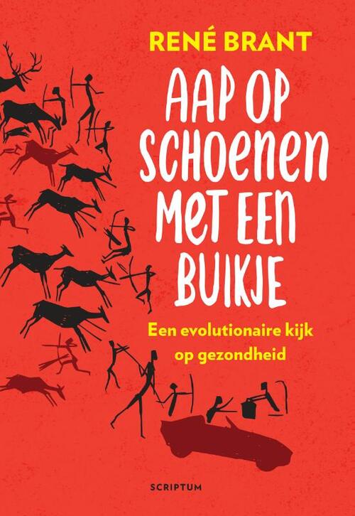 Scriptum Books Aap op schoenen met een buikje