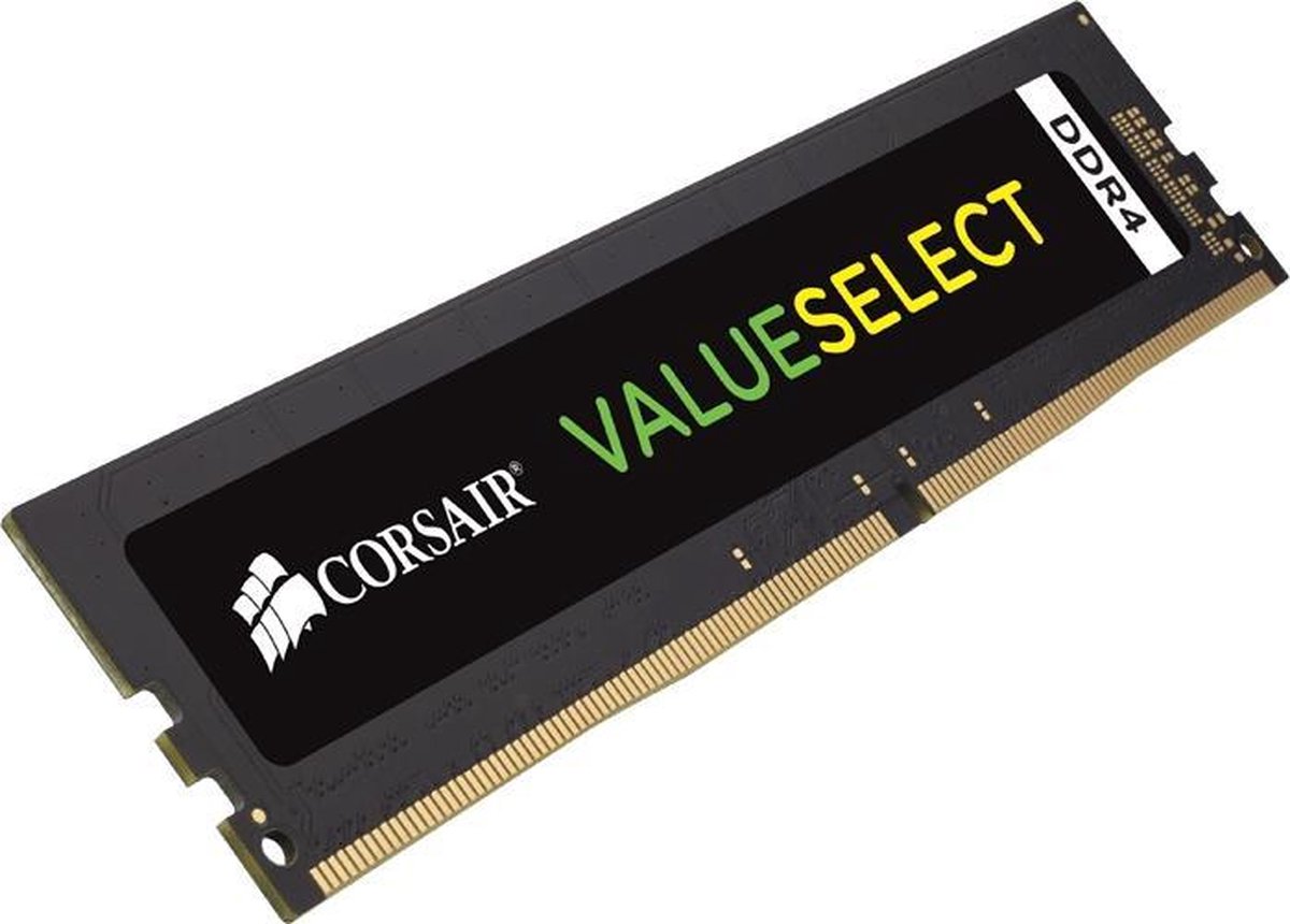 Corsair ValueSelect 4 GB, DDR4, 2666 MHz geheugenmodule