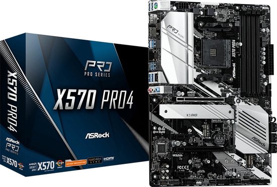 ASRock X570 Pro4 Socket AM4 ATX AMD X570