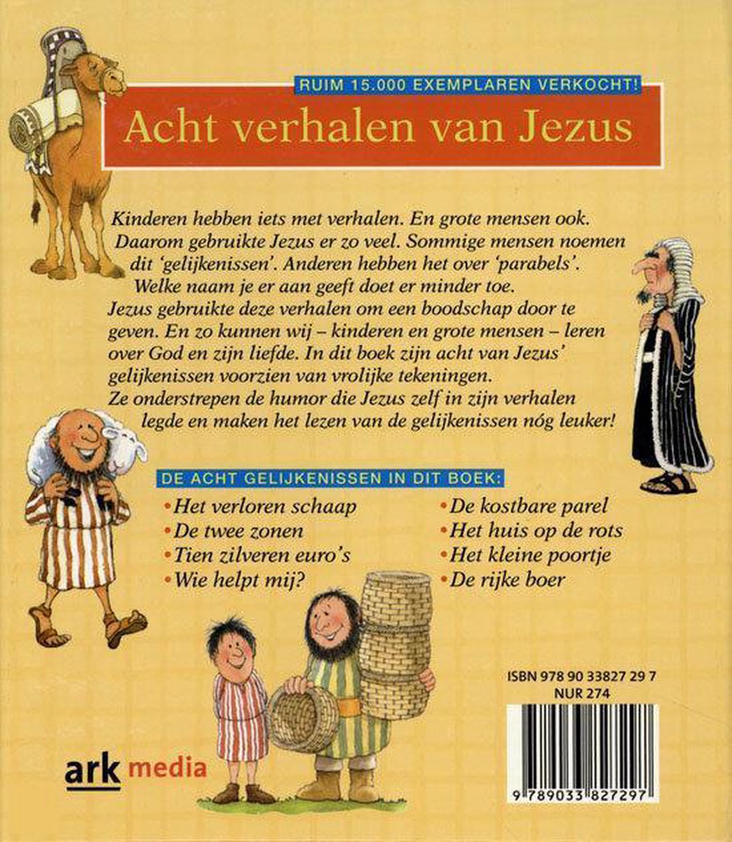 Jongbloed Uitgeverij BV Acht verhalen van Jezus