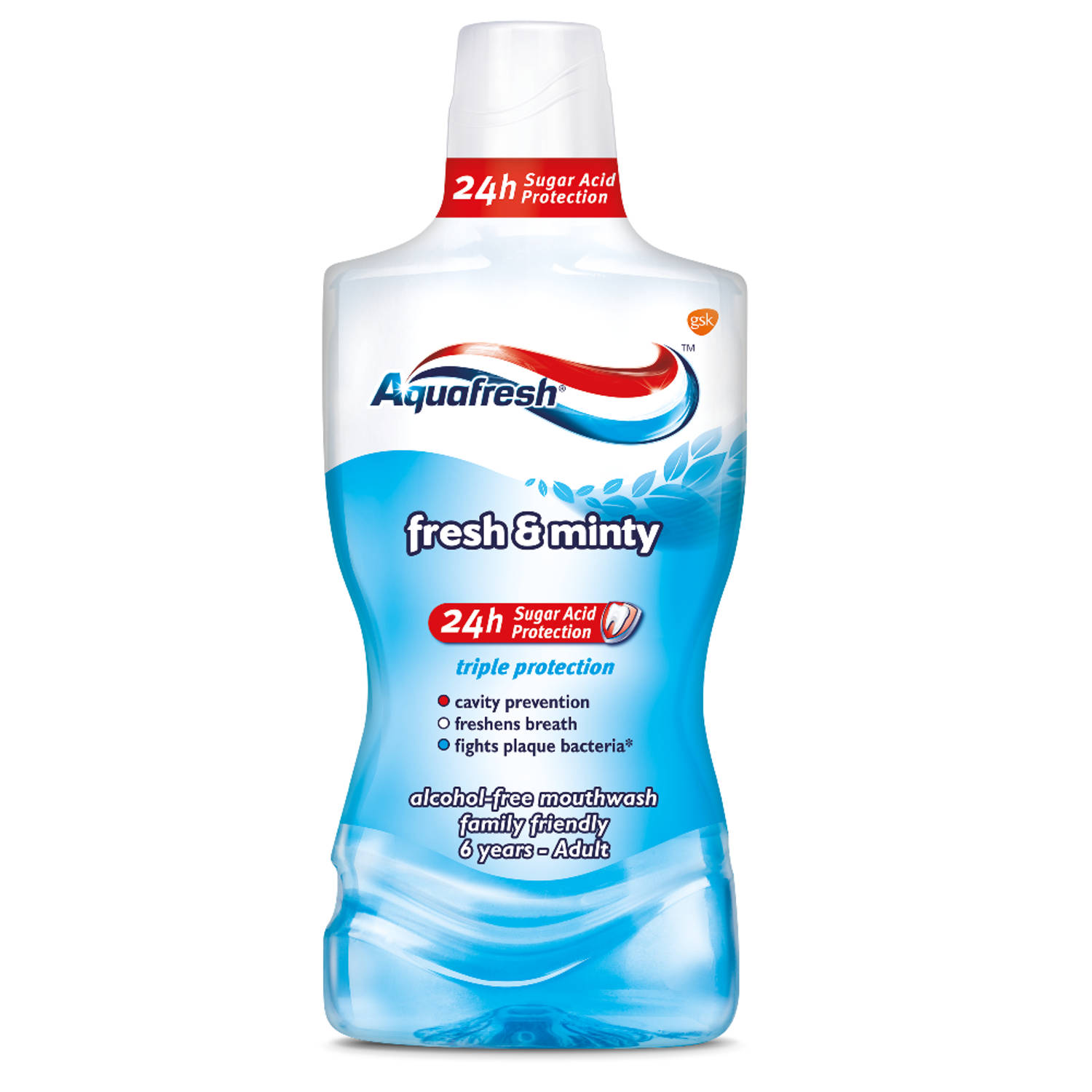 Aquafresh Fris En Muntachtig Mondwater Mondwater 500ml