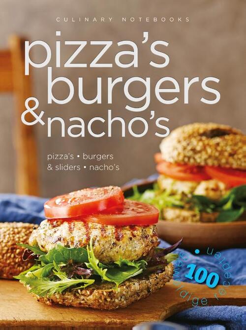Culinary notebooks Pizza&apos;s burgers & nacho&apos;s