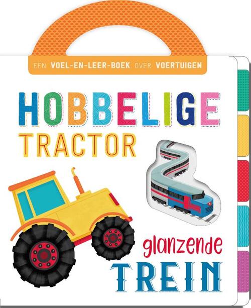 Hobbelige tractor, glanzende trein