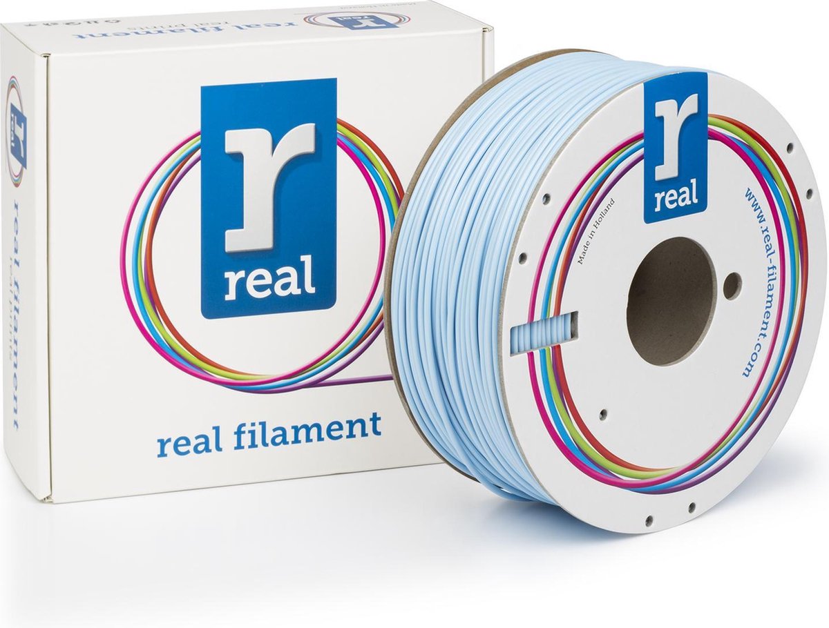 3D filamenten REAL Filament ABS licht blauw 2.85mm (1kg)