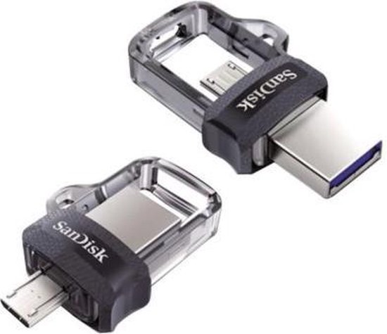Sandisk Ultra Dual USB Drive 3.0 16 GB - Rood