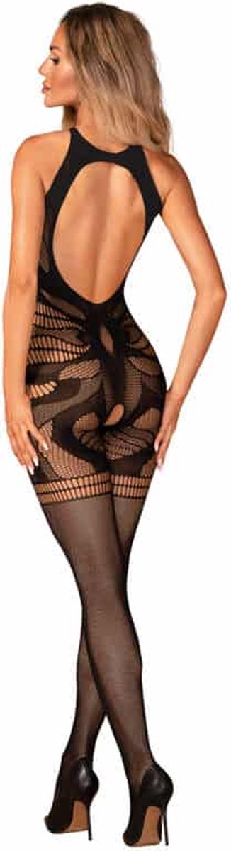Obsessive Sexy Net Catsuit - Zwart